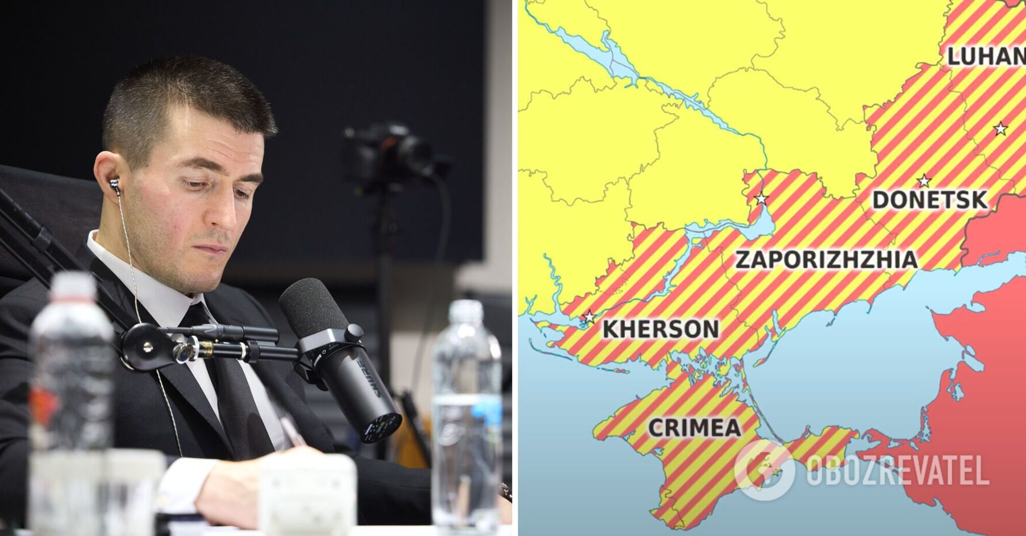 Fridman used a strange map of Ukraine during an interview with Zelenskyy: what's the problem