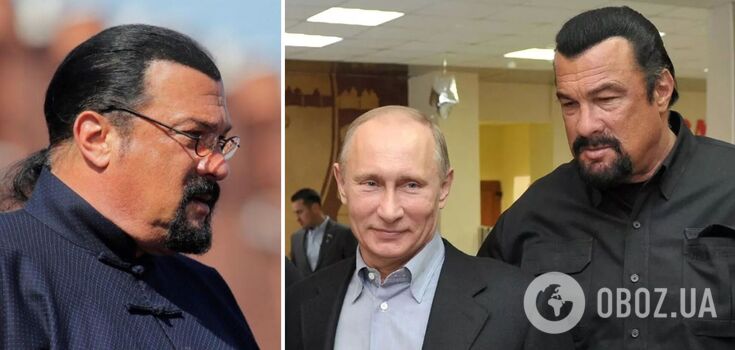 Top secret and instructions in case of death: Russians declassify Putin's rider Steven Seagal for a private speech in Moscow