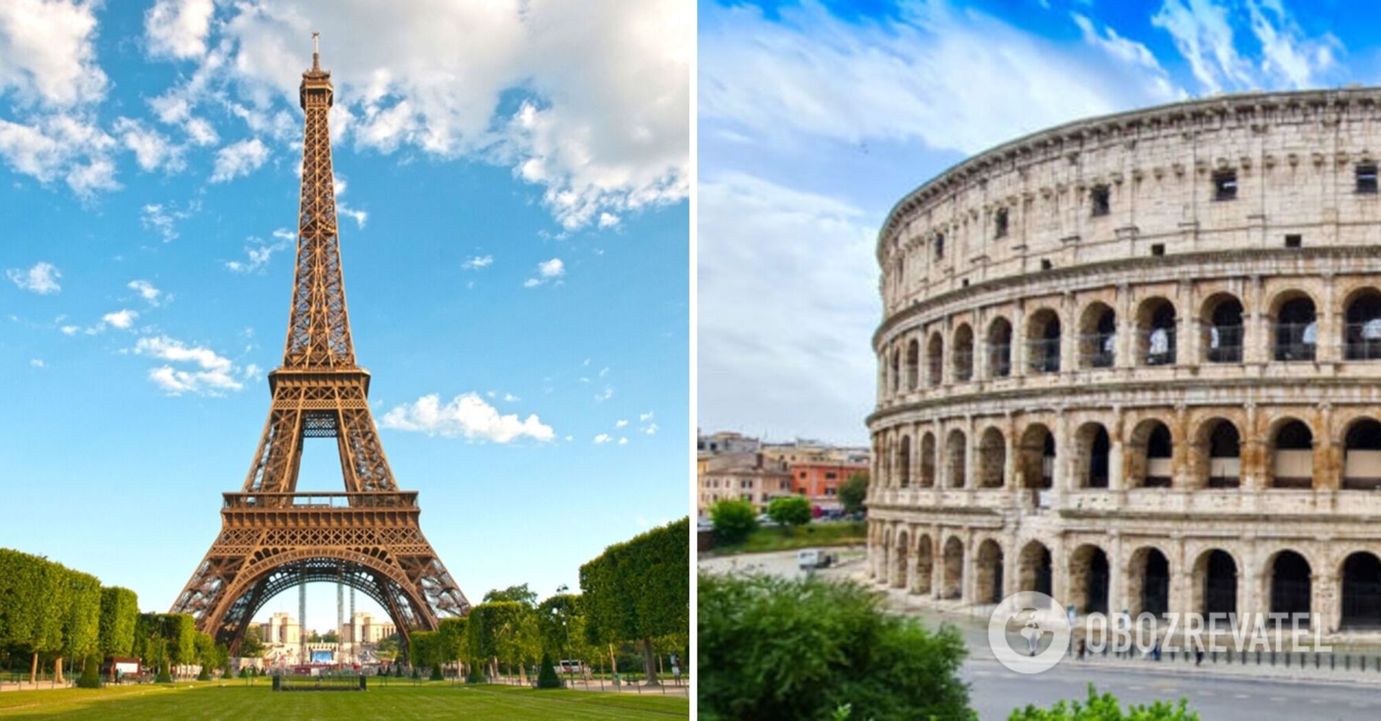 The most famous sights of the world recreated in different countries