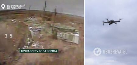 "Aerial snipers" hit the take-off point of enemy drones in Vovchansk: operators eliminated. Video