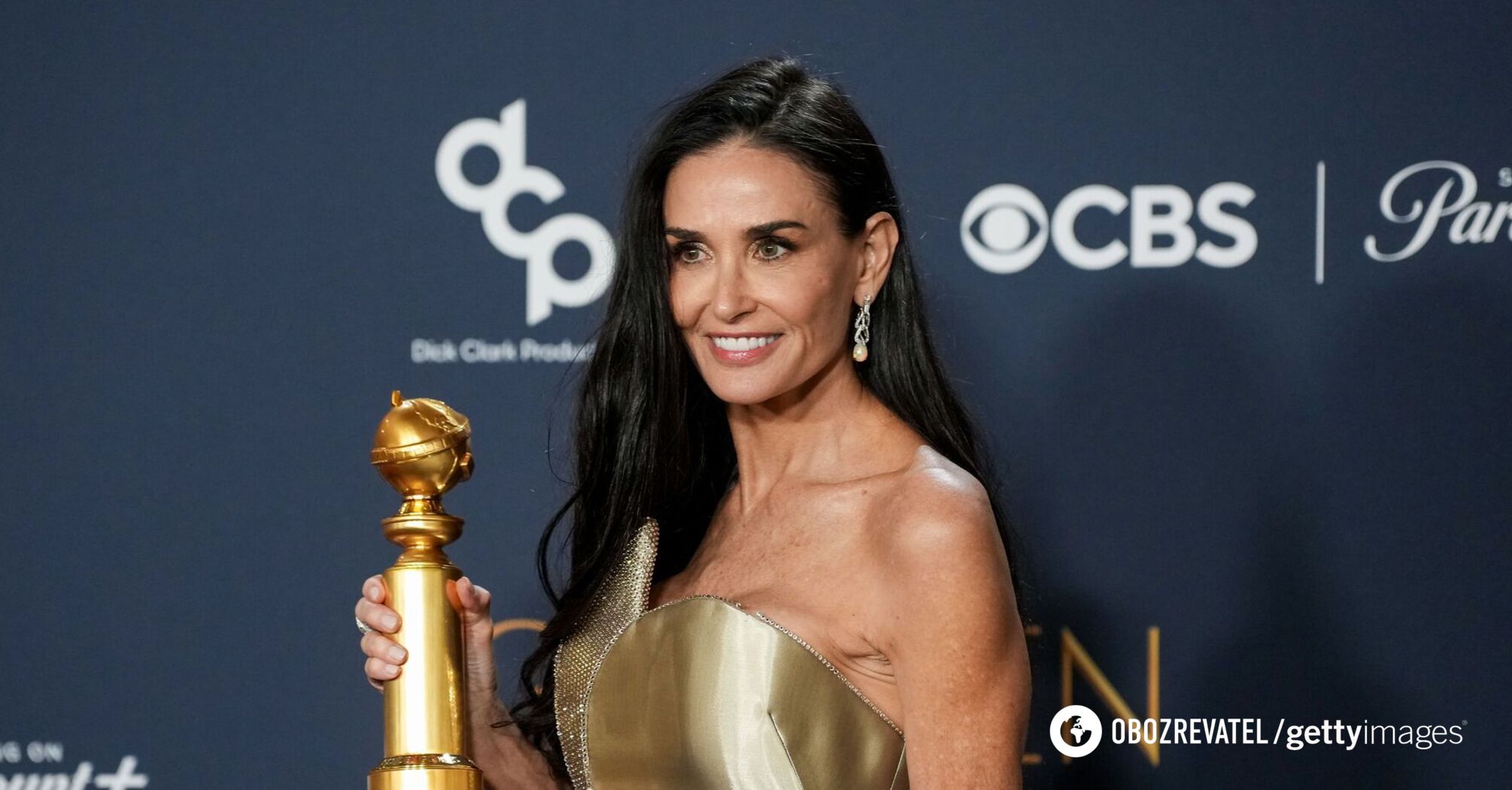 Demi Moore's confession at the Golden Globes 2025 was named the best speech: what important words she addressed to all women