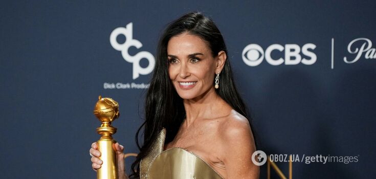 Demi Moore's confession at the Golden Globes 2025 was named the best speech: what important words she addressed to all women