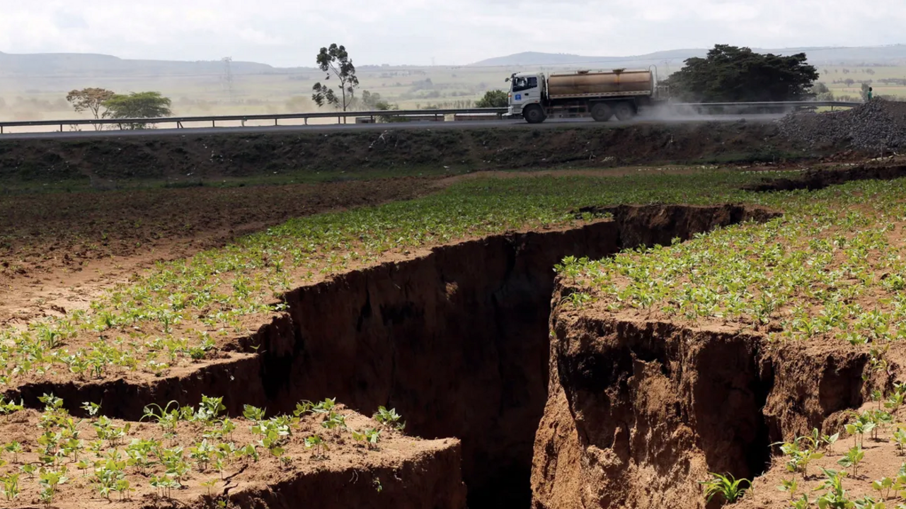 Africa may split into two parts faster than expected - Bild