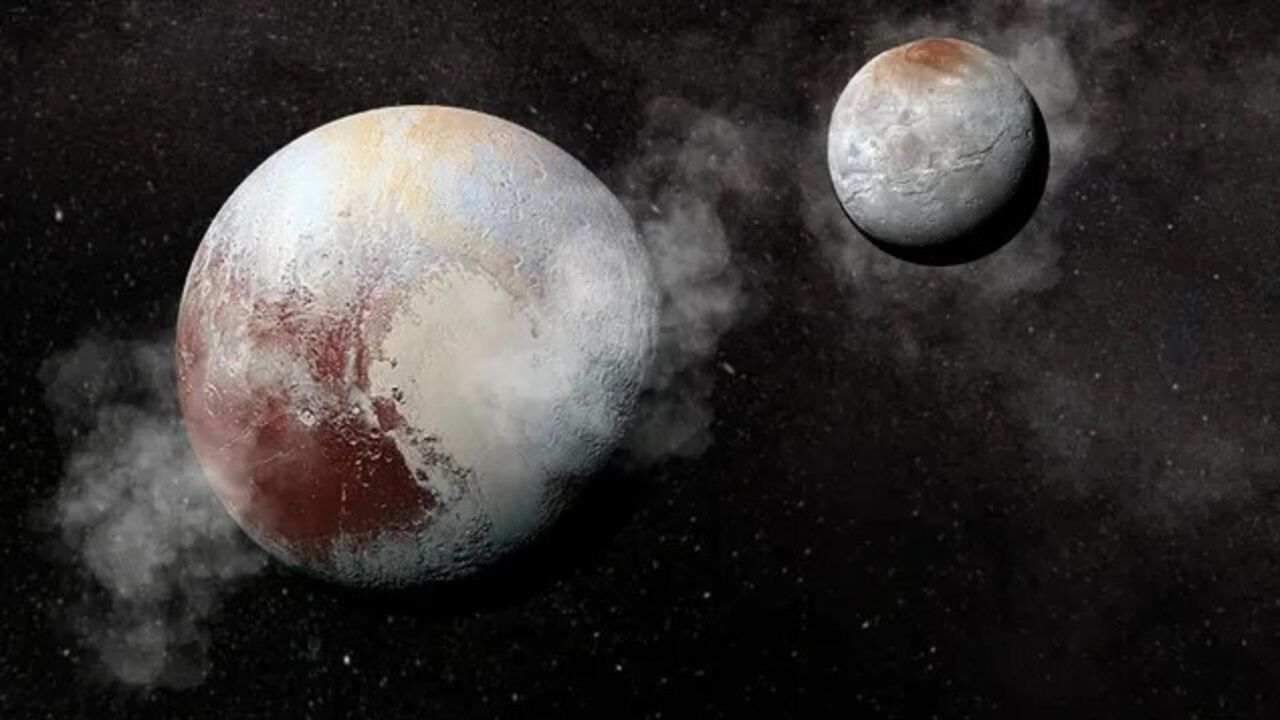 A 10-hour icy "kiss": new study reveals how Pluto really got its largest satellite