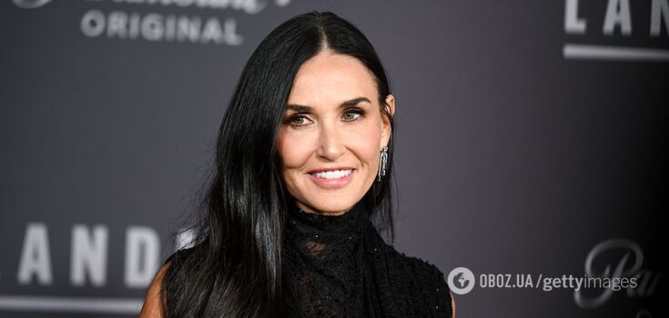 Demi Moore scandalized over a 40-year-old video of a married actress kissing a minor: what is known about it