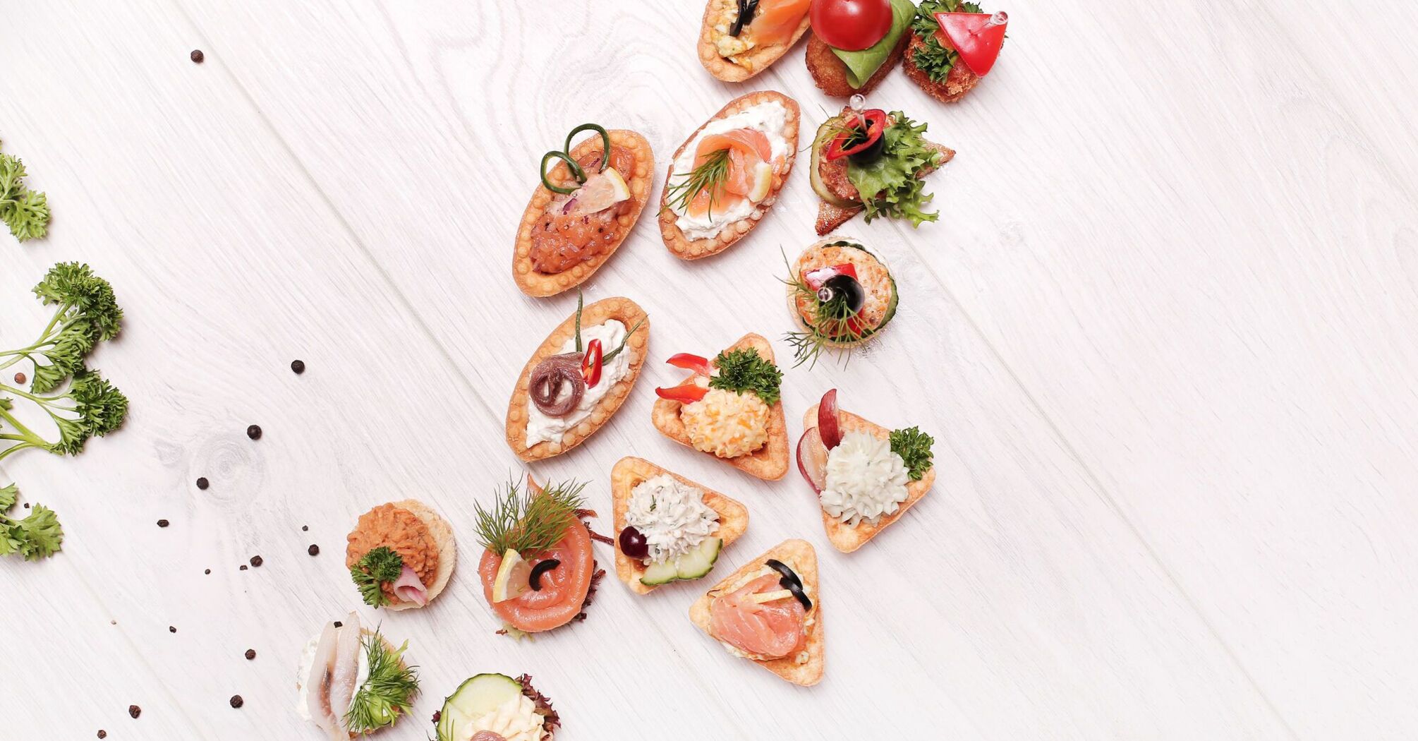 Top 3 non-trivial and simple appetizers: when guests are already on the doorstep