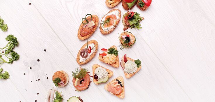Top 3 non-trivial and simple appetizers: when guests are already on the doorstep