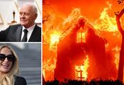 Ruiny i popioły: Anthony Hopkins, Paris Hilton i inne gwiazdy Hollywood straciły swoje luksusowe domy w pożarach w Kalifornii