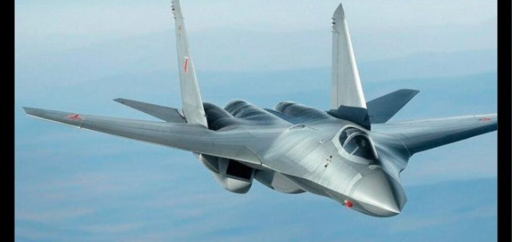 Russia boasts of developing a sixth-generation fighter jet, illustrating the post with a photo created by AI