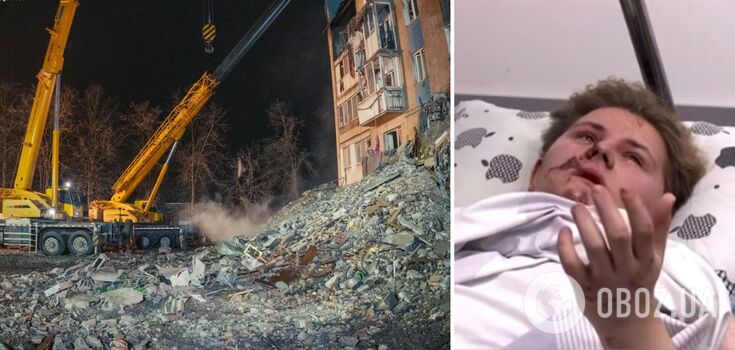 "У мене не було паніки": 20-річний хлопець, якого врятували з-під завалів багатоповерхівки в Тернополі, розповів про пережите. Відео