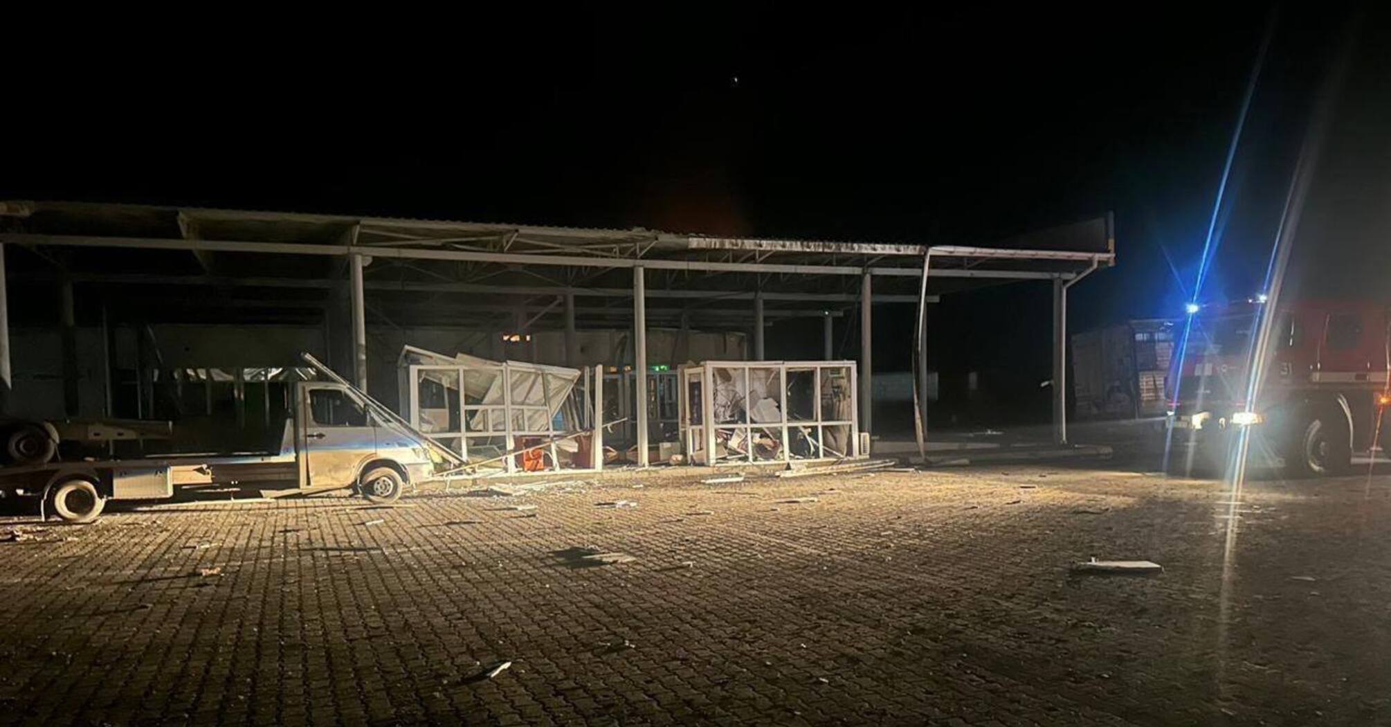 Россия атаковала пункт пропуска "Орловка" на границе с Румынией: он приостановил работу. Фото