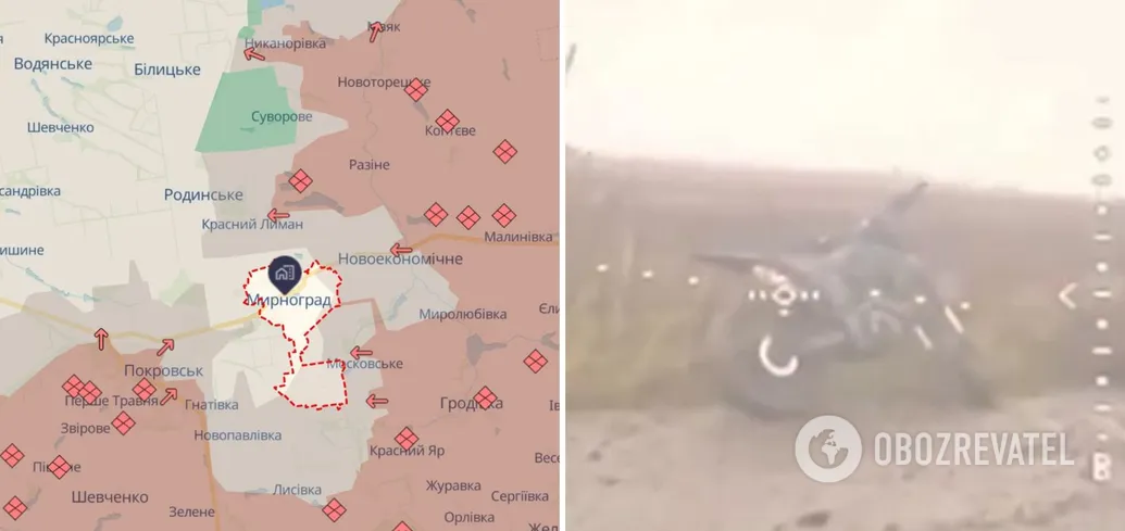 "Розбито і знищено": ЗСУ зупинили спробу ворога прорватися до Мирнограду. Відео