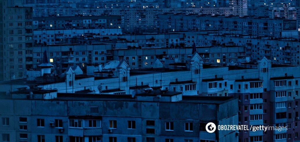 Отключение света в Харькове