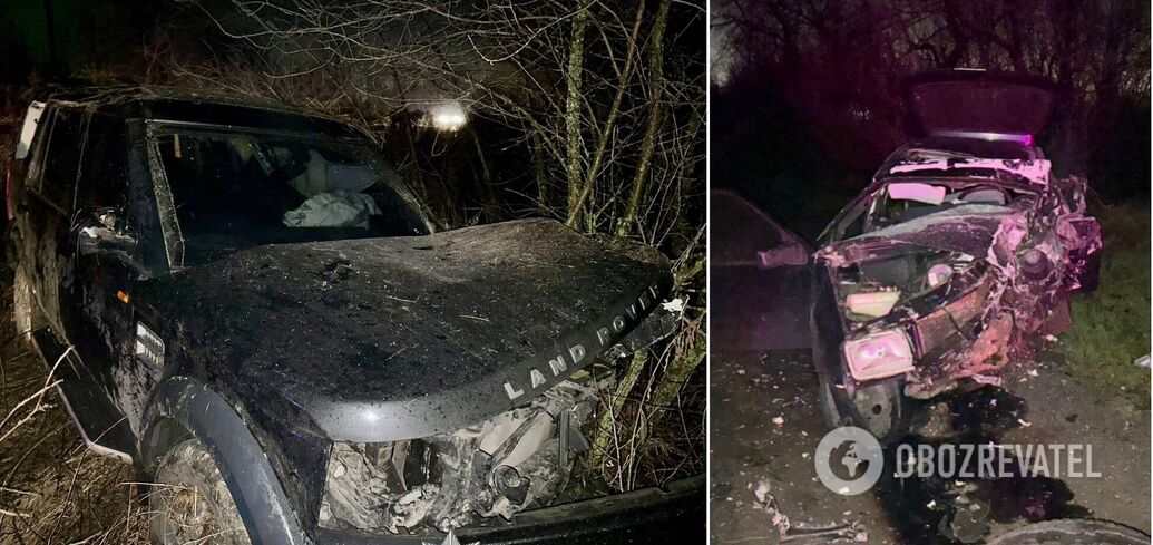 Под Киевом пьяный водитель Land Rover спровоцировал смертельное ДТП. Подробности и фото