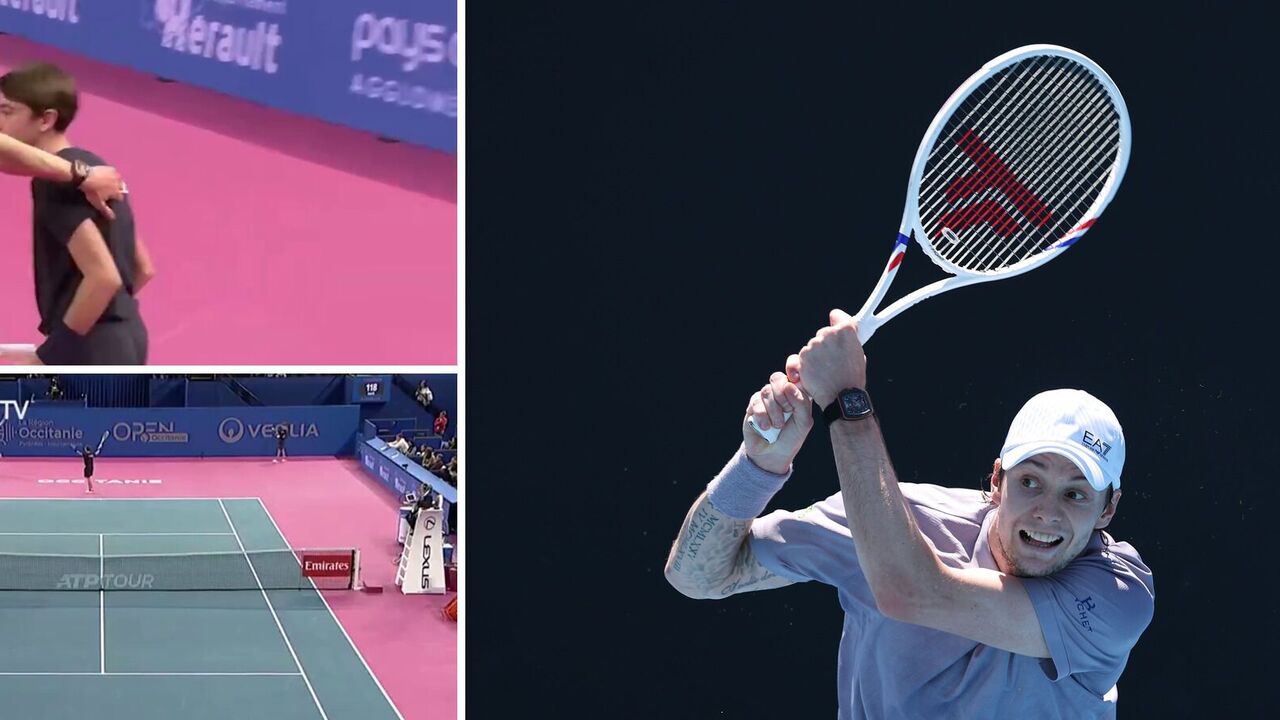 Kazakh tennis player makes unprecedented move at French tournament. Video