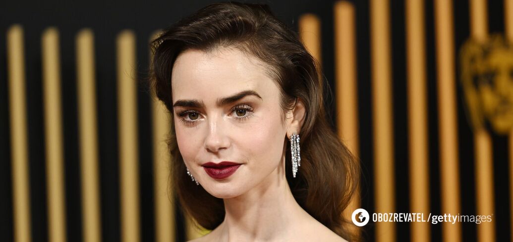 'Emily in Paris' star Lily Collins became a mother for the first time and showed a photo of her baby