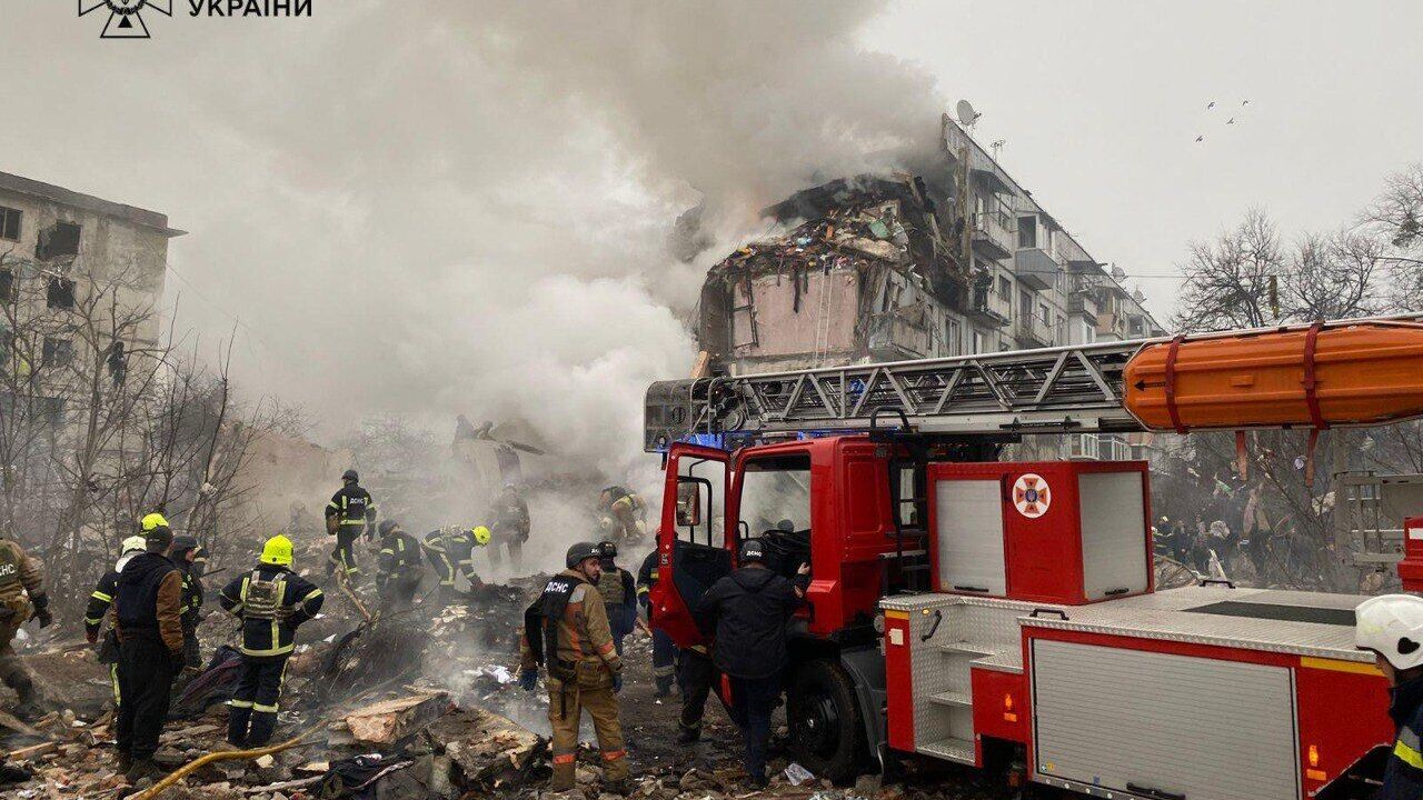 The State Emergency Service showed photos from the scene of the tragedy in Poltava, where a Russian missile killed sleeping people