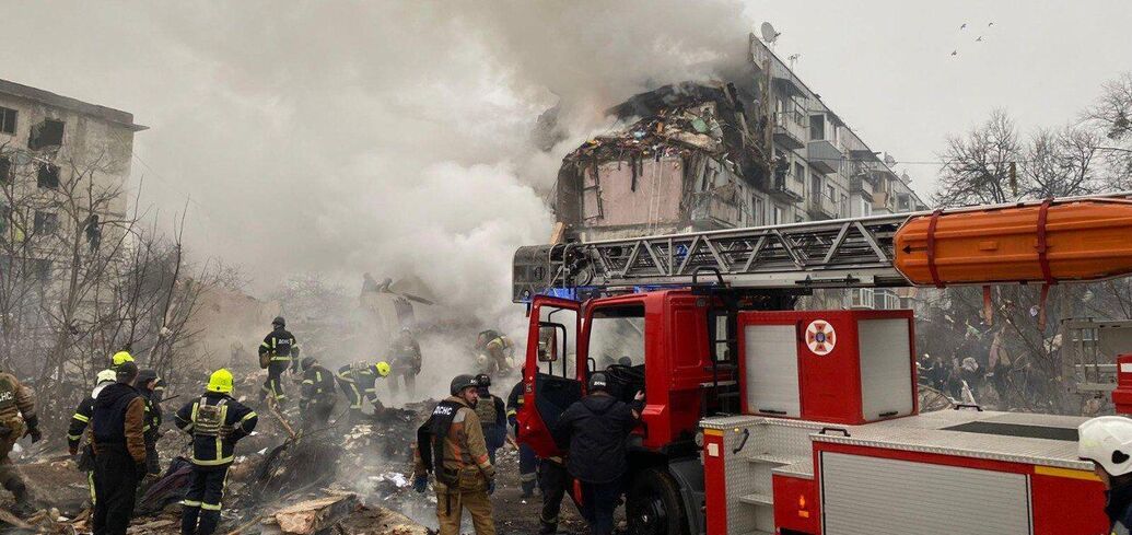 The State Emergency Service showed photos from the scene of the tragedy in Poltava, where a Russian missile killed sleeping people