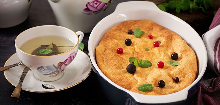 Finnish pancake: how to make an original dessert in 15 minutes