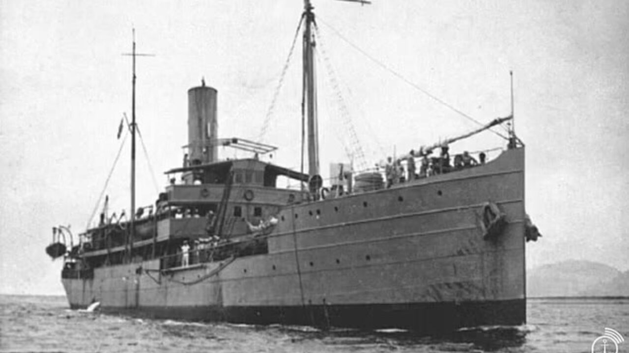 A ghost ship from World War II, sunk by the Nazis, was discovered off the coast of Brazil