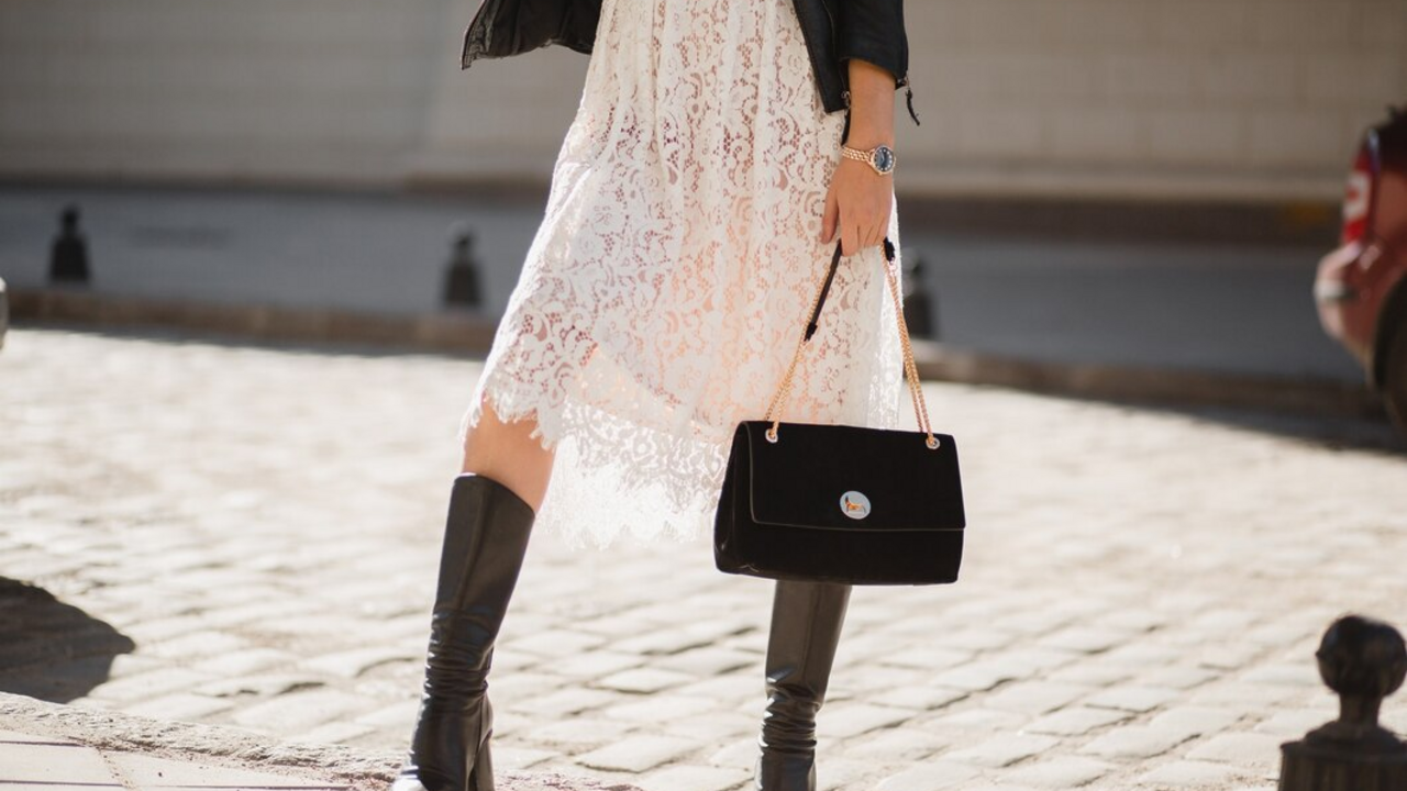High boots have become a hit among celebrities: how to wear fashionable shoes