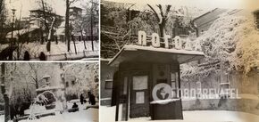 The web shows how super snowy winters were in Kyiv in the late 1960s. Photo