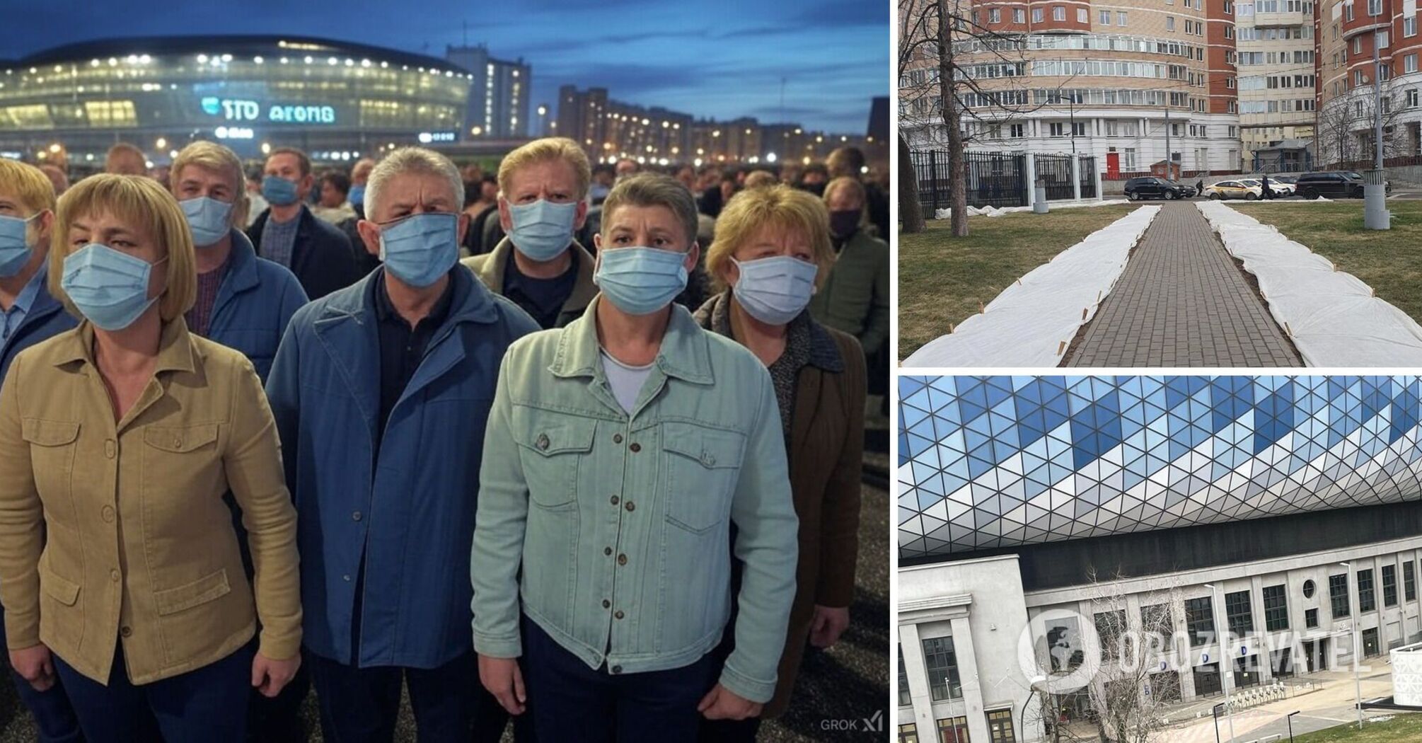 'It stinks so bad that a mask doesn't help'. Muscovites suffocate from the sh*t from the central stadium of the Russian capital