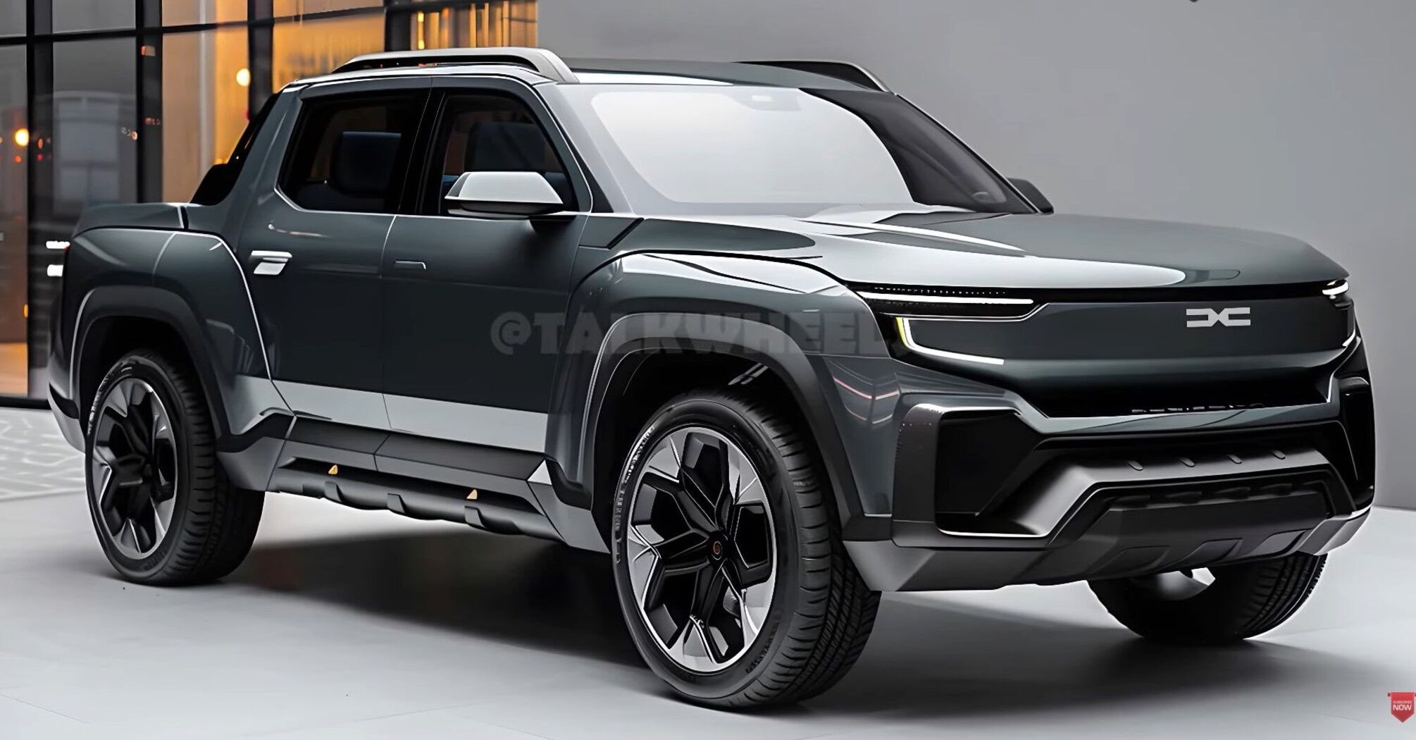 New Dacia pickup shown online - what Dacia Logan looks like with a ...