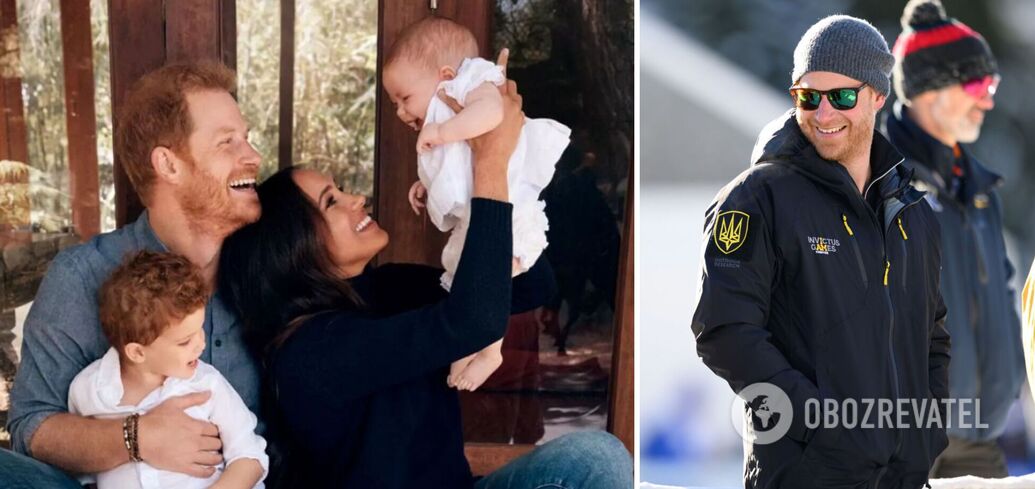 Prince Harry, who supports Ukrainian veterans, spoke about a "difficult" conversation with his children about the war