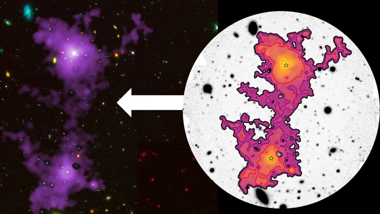Astronomowie po raz pierwszy sfotografowali "kosmiczną sieć" obejmującą dwie galaktyki