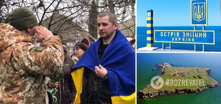 Zmiinyi Island defender returns home after 34 months in captivity