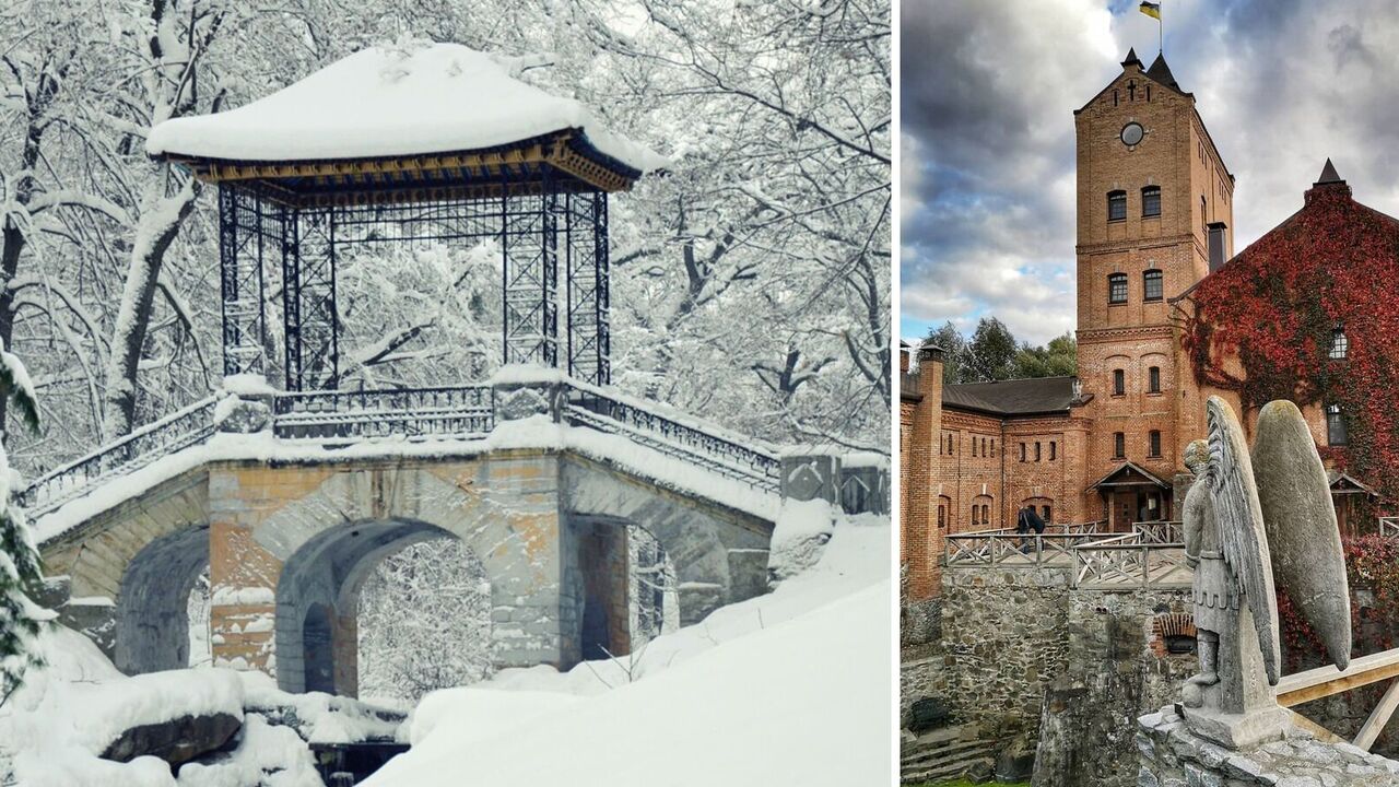 The best places for a relaxing winter weekend getaway within 100 km from Kyiv