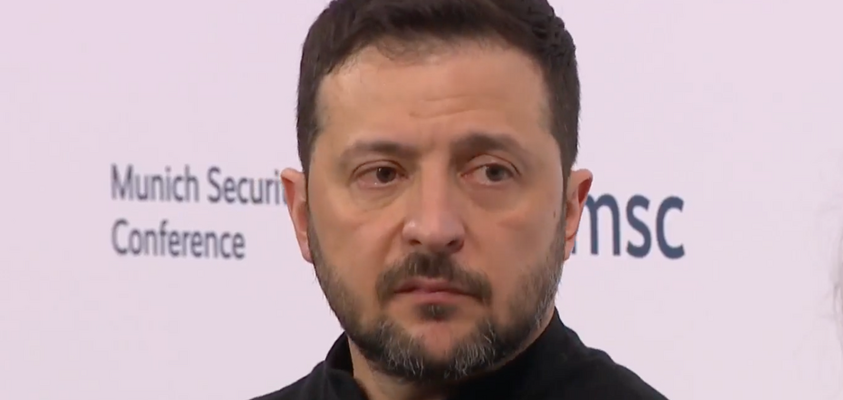Wołodymyr Zełenski na Monachijskiej Konferencji Bezpieczeństwa