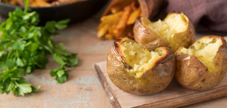 How to make the perfect baked potato: don't make this mistake