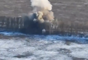 The enemy's location was destroyed and more: the General Staff showed a precision strike of the Armed Forces of Ukraine on the occupiers in Zaporizhzhia. Video