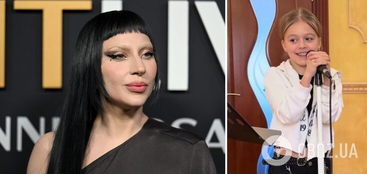 A little Ukrainian girl impressed Lady Gaga and received a compliment from the singer. Viral video