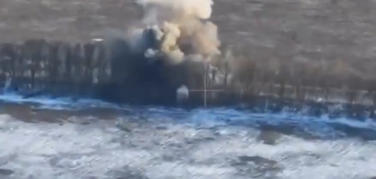 The enemy's location was destroyed and more: the General Staff showed a precision strike of the Armed Forces of Ukraine on the occupiers in Zaporizhzhia. Video