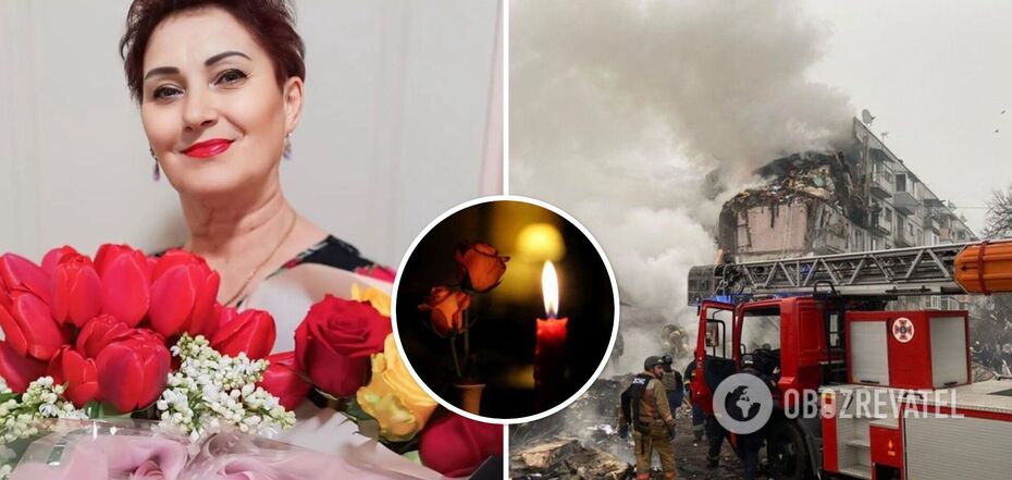 Olena Skliar Poltava - nurse Olena Skliar died - rocket attack on Poltava on February 1