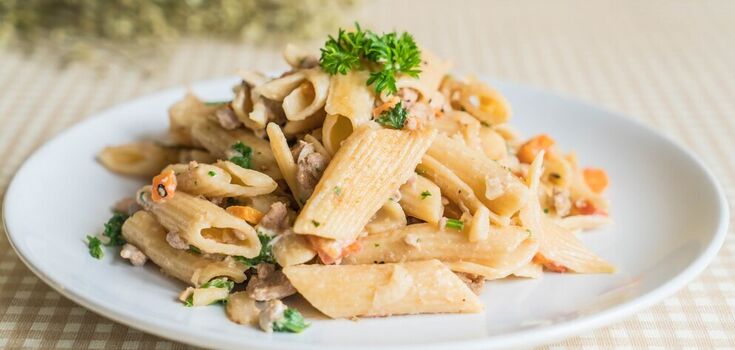 Pasta with tuna for a hearty lunch: a simple dish that will amaze you with its taste
