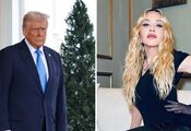 "If this is a joke, I'm not laughing": Madonna reacts to Trump calling himself a king