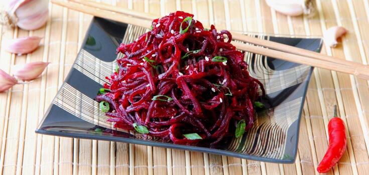 Korean-style spicy beets instead of canned: a quick appetizer that is easy to prepare