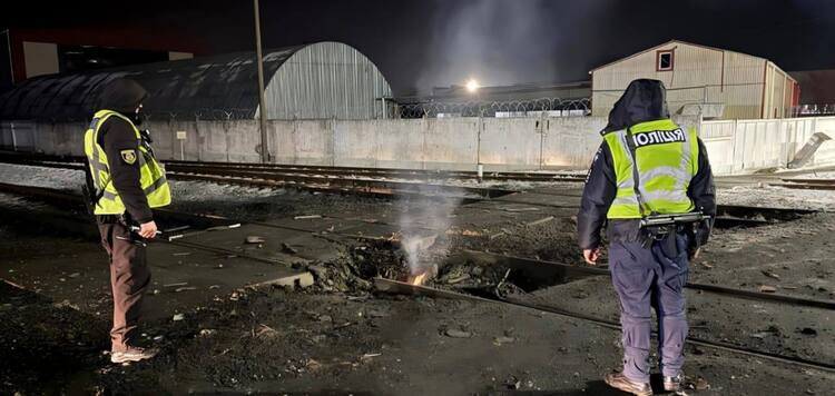 Ukrzaliznytsia worker dies in Boryspil district and fire breaks out in the capital after Russian overnight drone attack on Kyiv and the region. Photo and video