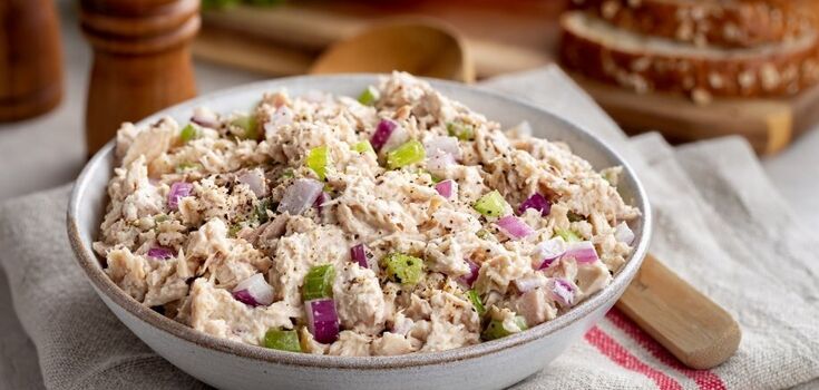 Mayonnaise salad with tuna instead of Olivier: a hearty and tasty everyday dish