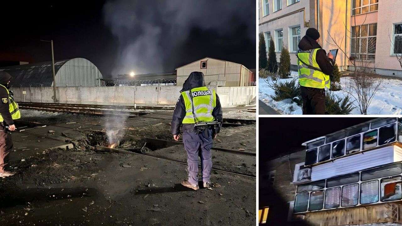 Damaged buildings, solar panels and cars: consequences of another Russian drone attack on Kyiv region