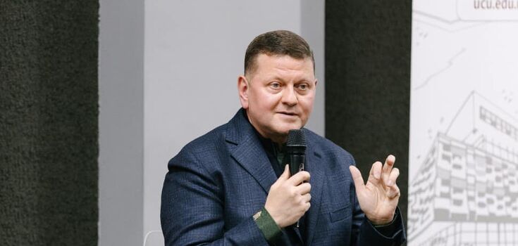 "Ukraine will never kneel. We will win." Zaluzhnyi speaks at a prayer service in London. Video