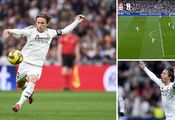 The legendary Luka Modric scored an incredible "cannon" goal from 25 meters. Video