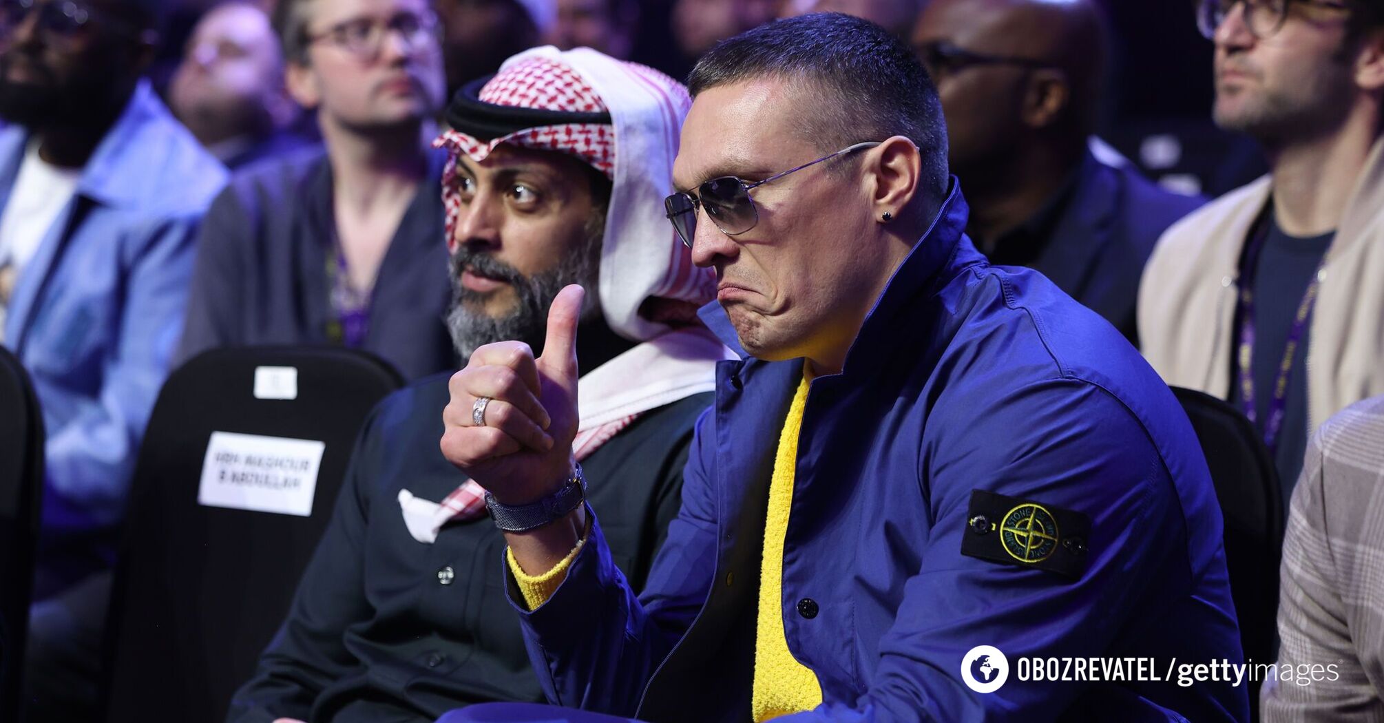 Usyk's action at the boxing match in Saudi Arabia caused hysteria in Russia. Video