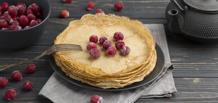 Favorite pancakes with holes: the perfect recipe for Butter Week