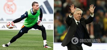 Trener Realu Madryt wyklucza Thibaut Courtois ze składu na półfinał Pucharu Hiszpanii, dając pierwszeństwo Ukraińcowi - media