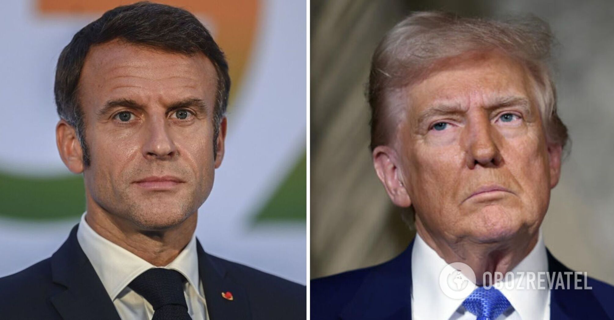 Macron invited Trump to wage a trade war with China - Macron's visit to Trump in the United States